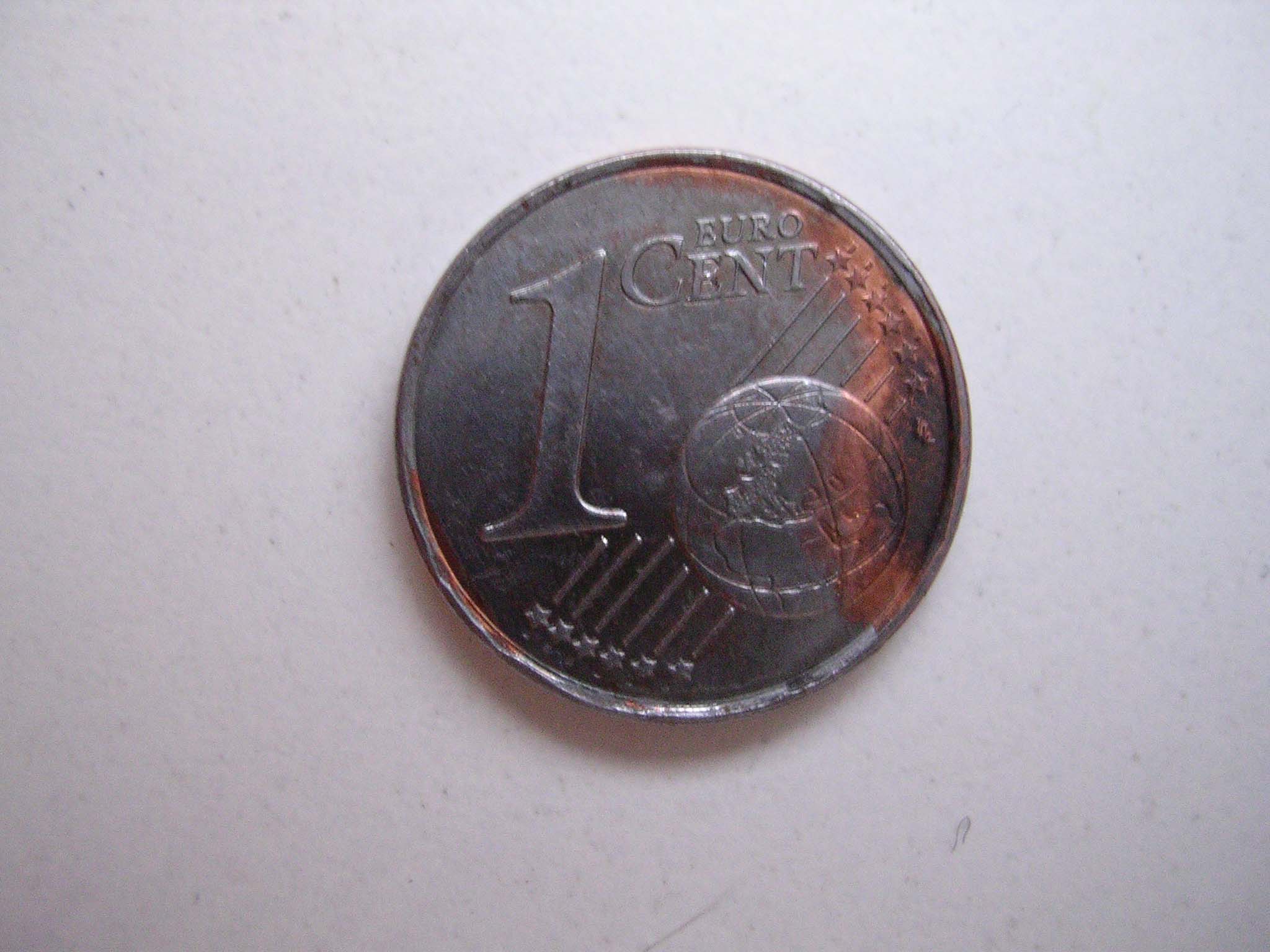 1 centime d'euro de deux couleurs - Fautés - Forums Numismatique.com