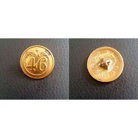 Bouton 46 Eme Regiment Napoleon I Er Empire
