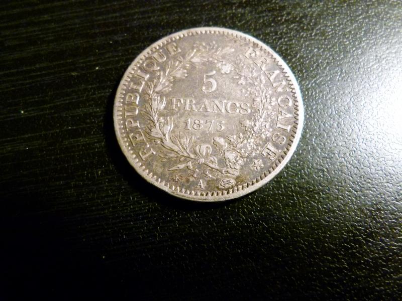valeur de cette pièce de 5 franc Argent métal Forums