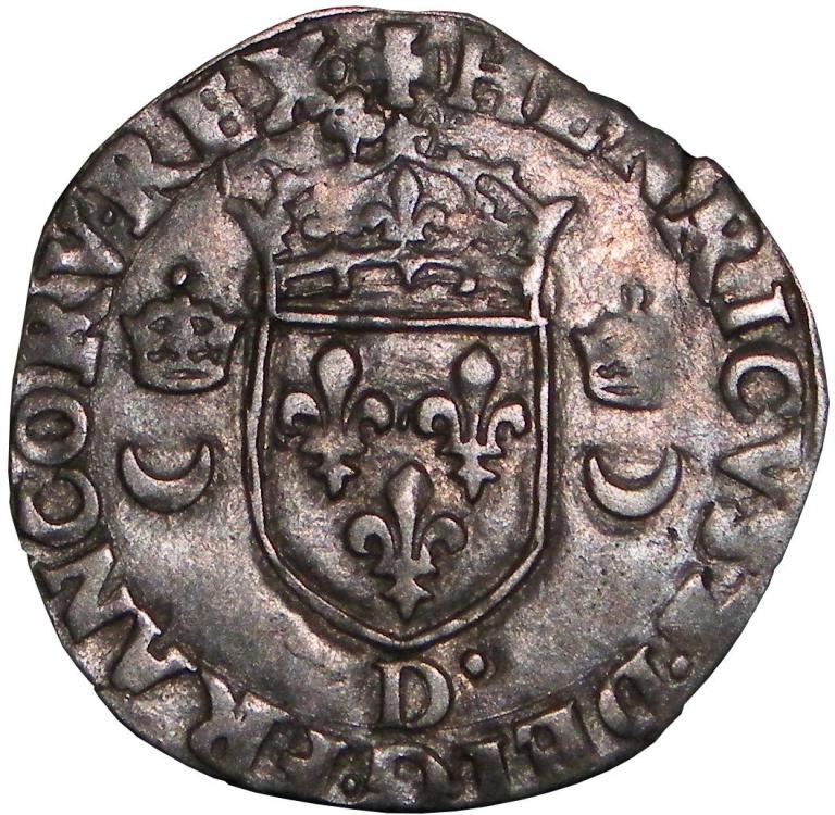 03 - Douzain aux croissants Henri 2 Lyon 1553 Avers blanc.JPG
