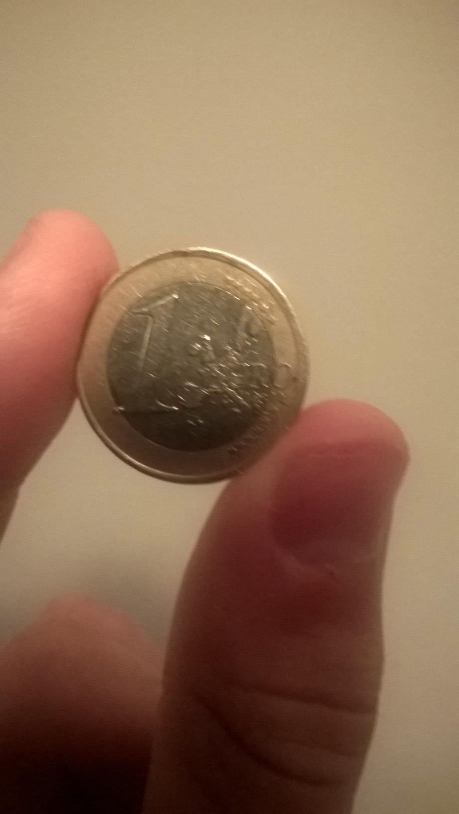 Pièce 1 euro fauté ? - Fautés - Forums