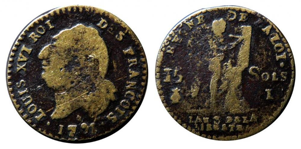 Faux 15 sols Limoges 1791.JPG