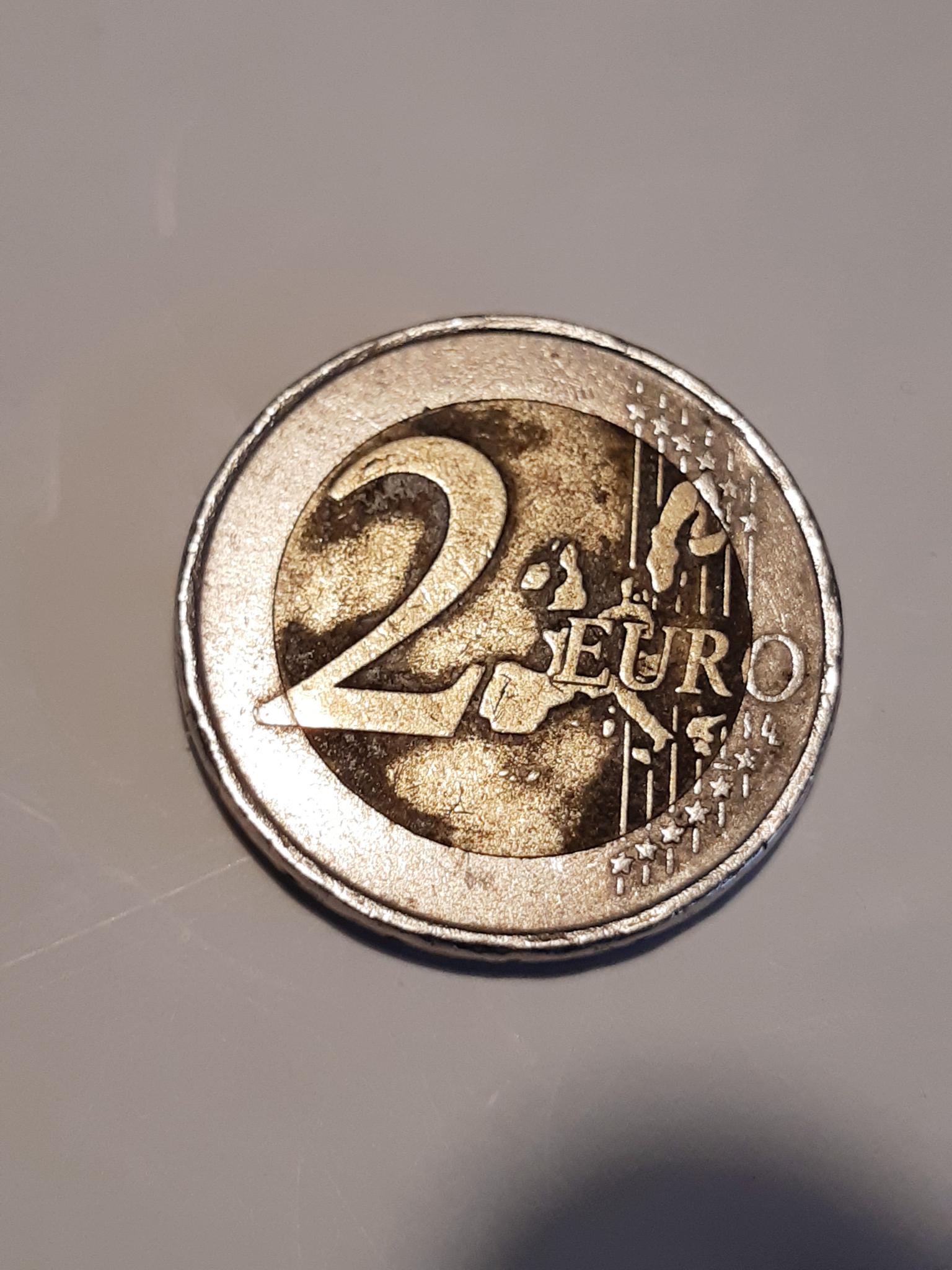 Piece De 2 Euros Espagne 1999 Prix Pièce 2 euro Espagne 1999/Anomalie étoiles - Les euros (monnaies et