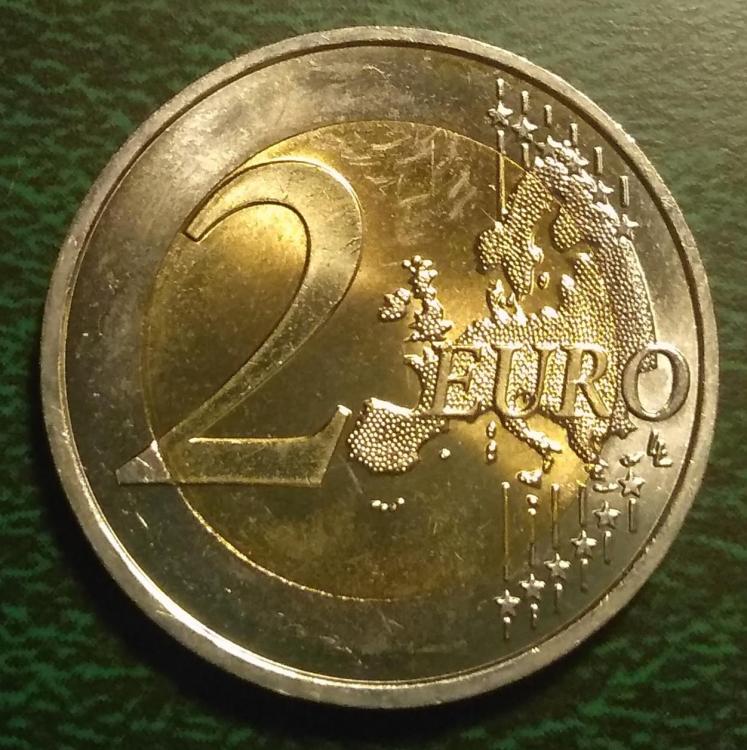 Pièce De 2 Euros Portugal 2002 – Frappée Avec Défaut (étoiles Décalées) – BU