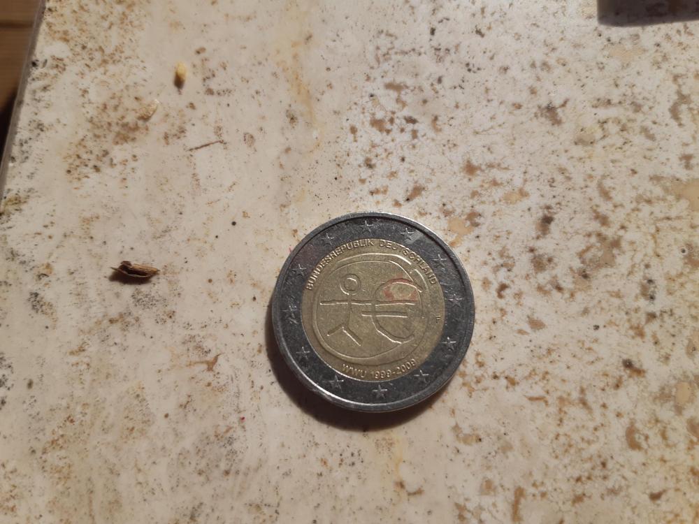 Pièce 2 Euros Allemagne 2008 Sans Frontiere Valeur