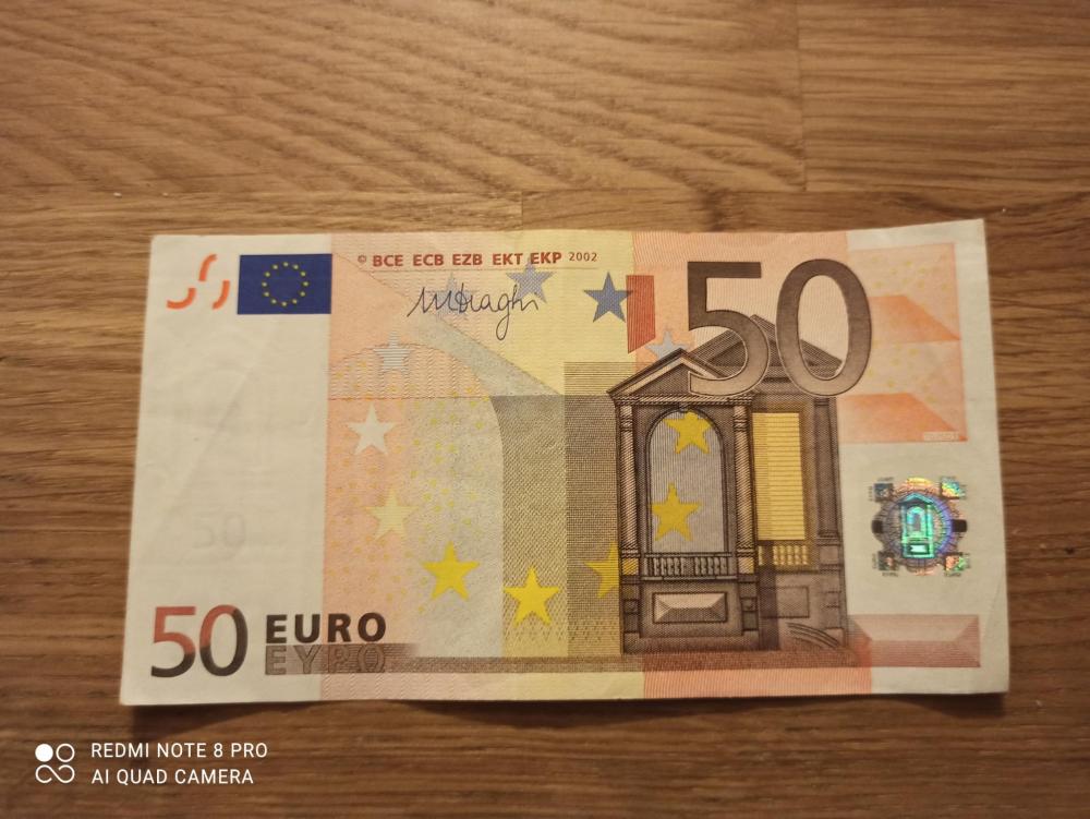 Valeur Billet 50 Euros 2002 Signature Moraghi