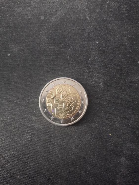 Pièce commemorative Charles de Gaulle  Les euros (monnaies et billets