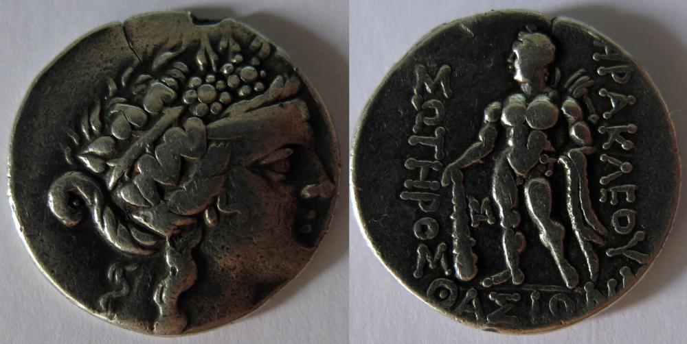 -90 -75 BC – Thrace – THASOS Tétradrachme.jpg
