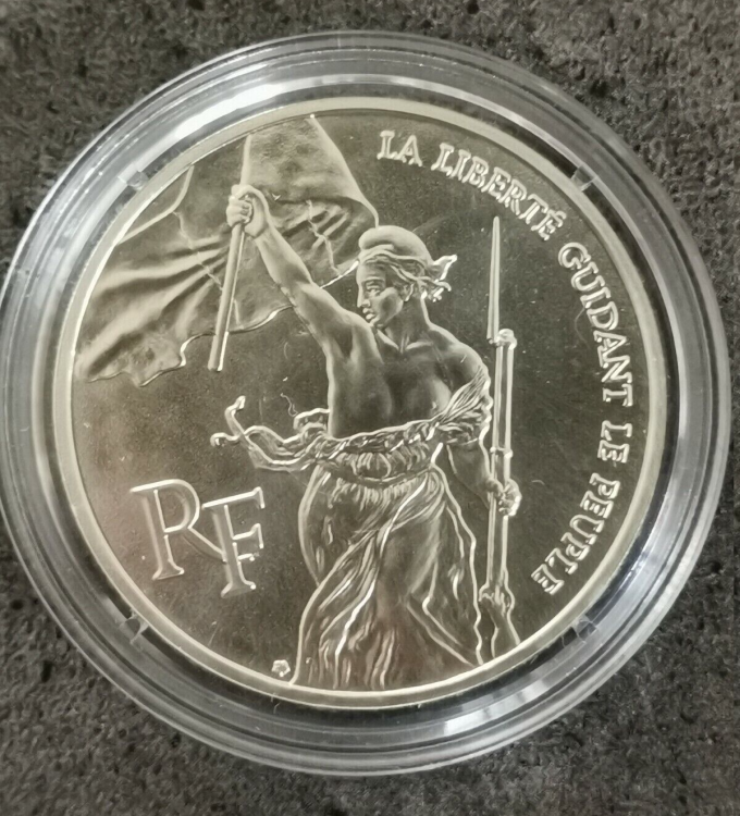 100 francs Argent La Liberté guidant le peuple 01.png